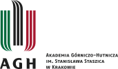Logo uczelni: Akademia Górniczo-Hutnicza